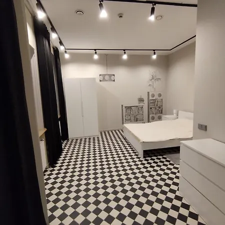 Chessboard In Old Town Riga, Coffee Included