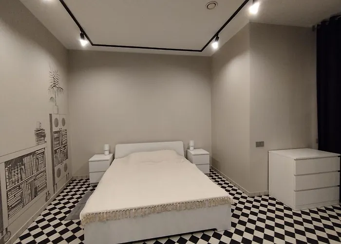 Chessboard In Old Town Riga, Coffee Included *